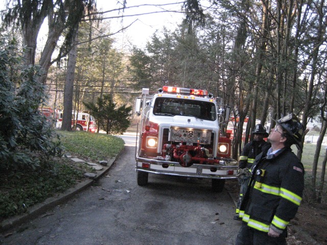 Chimney fire Babbitt road